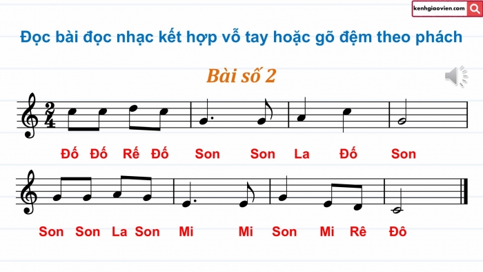 Giáo án điện tử Âm nhạc 5 kết nối Tiết 10: Ôn đọc nhạc Bài số 2, Hát Bay vào tương lai