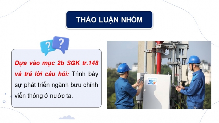 Giáo án điện tử Địa lí 9 kết nối Bài 9: Dịch vụ (P2)