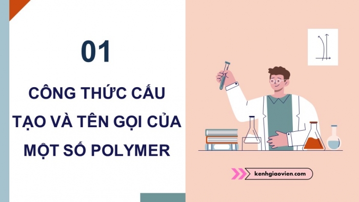 Giáo án điện tử Hoá học 12 chân trời Bài 9: Đại cương về polymer