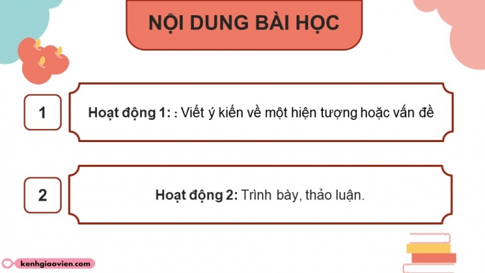 Giáo án điện tử Tiếng Việt 5 cánh diều Bài 7: Điều em muốn nói; Bài ca loài kiến