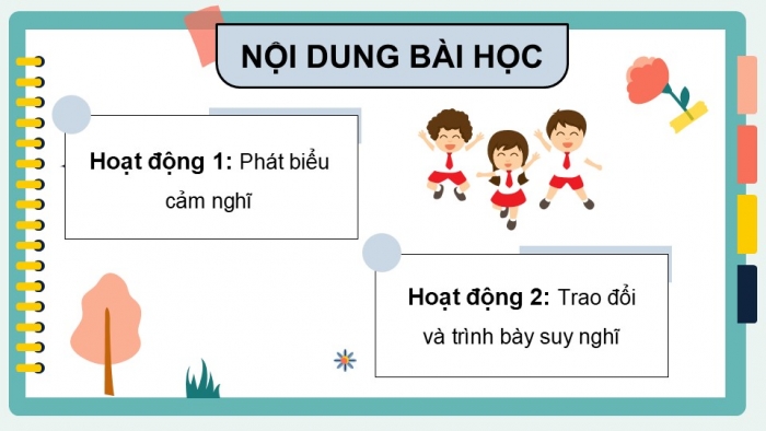 Giáo án điện tử Tiếng Việt 5 cánh diều Bài 7: Trao đổi Cùng nhau đoàn kết