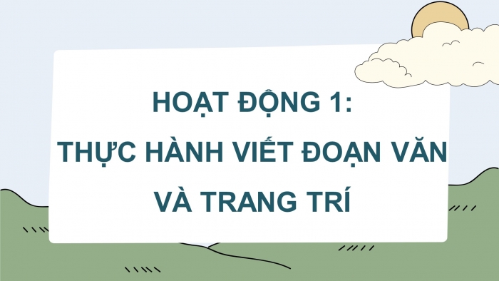 Giáo án điện tử Tiếng Việt 5 cánh diều Bài 9: Chung tay vì cuộc sống yên bình; Sang đường