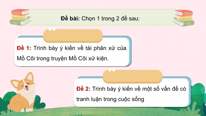 Giáo án điện tử Tiếng Việt 5 cánh diều Bài 8: Trao đổi Ý kiến của em