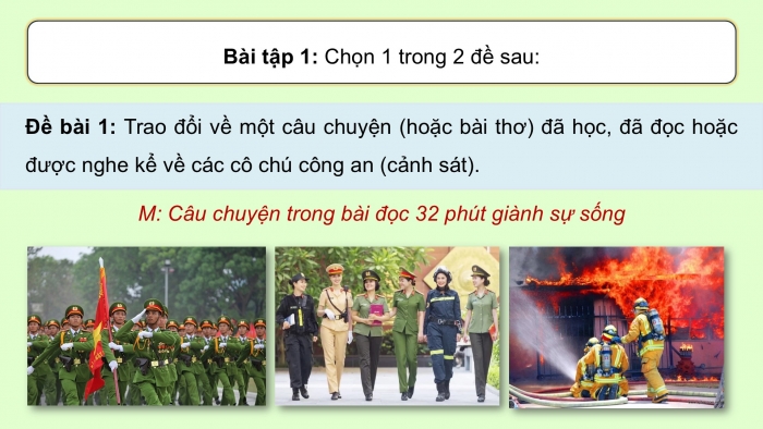 Giáo án điện tử Tiếng Việt 5 cánh diều Bài 9: Trao đổi Vì cuộc sống yên bình