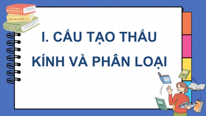 Giáo án điện tử KHTN 9 kết nối - Phân môn Vật lí Bài 8: Thấu kính