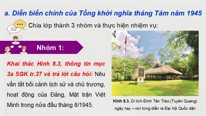 Giáo án điện tử Lịch sử 9 kết nối Bài 8: Cách mạng tháng Tám năm 1945 (P2)