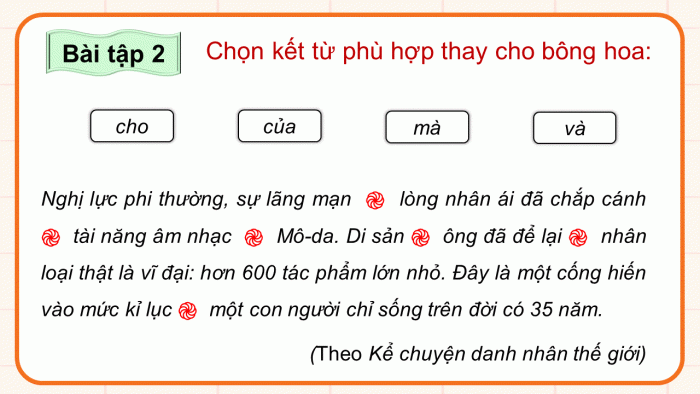 Giáo án điện tử Tiếng Việt 5 kết nối Bài 31: Luyện tập về kết từ