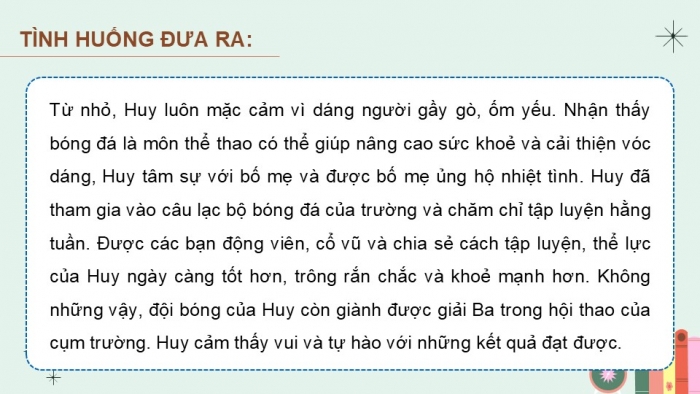 Giáo án điện tử Hoạt động trải nghiệm 9 kết nối Chủ đề 4 Tuần 1