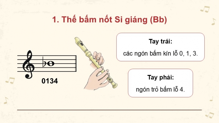 Giáo án điện tử Âm nhạc 9 kết nối Tiết 16: Nhạc cụ Recorder hoặc kèn phím