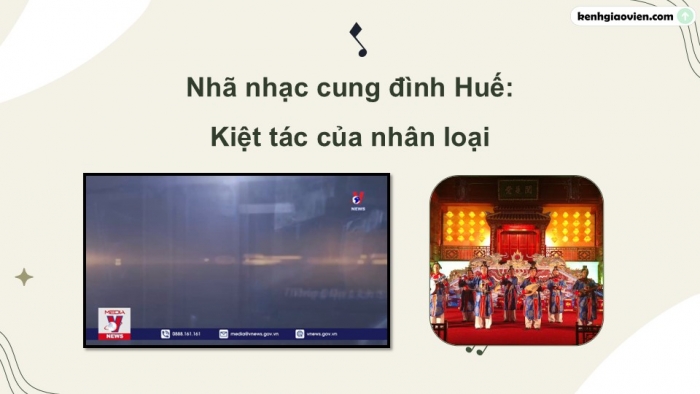 Giáo án điện tử Âm nhạc 9 kết nối Tiết 17: Vận dụng – Sáng tạo