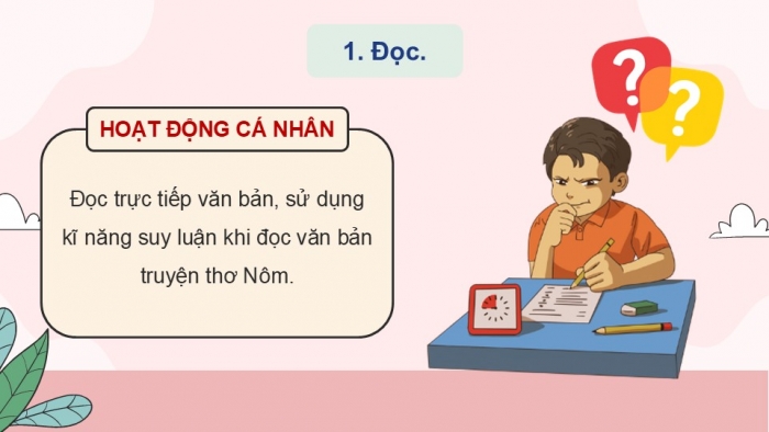 Giáo án điện tử Ngữ văn 9 chân trời Bài 5: Tiếng đàn giải oan (Truyện thơ Nôm khuyết danh)