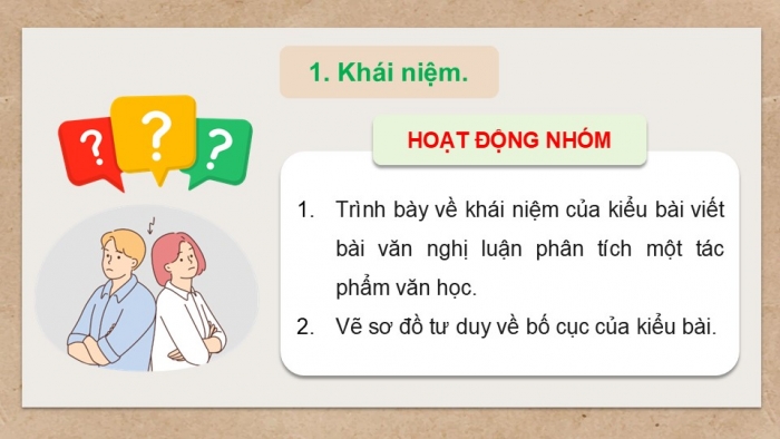 Giáo án điện tử Ngữ văn 9 chân trời Bài 5: Viết bài văn nghị luận phân tích một tác phẩm văn học