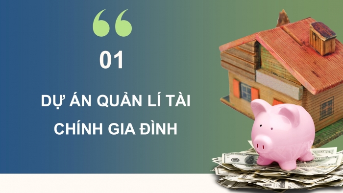 Giáo án điện tử Tin học 9 chân trời Bài 6A: Tổ chức dữ liệu cho dự án quản lí tài chính gia đình