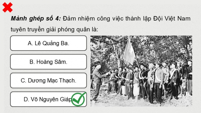 Giáo án điện tử Lịch sử 9 chân trời Bài 8: Cách mạng tháng Tám năm 1945