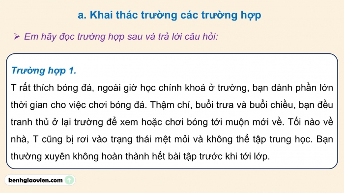 Giáo án điện tử Công dân 9 cánh diều Bài 6: Quản lí thời gian hiệu quả