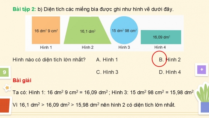 Giáo án điện tử Toán 5 kết nối Bài 35: Ôn tập chung (P2)