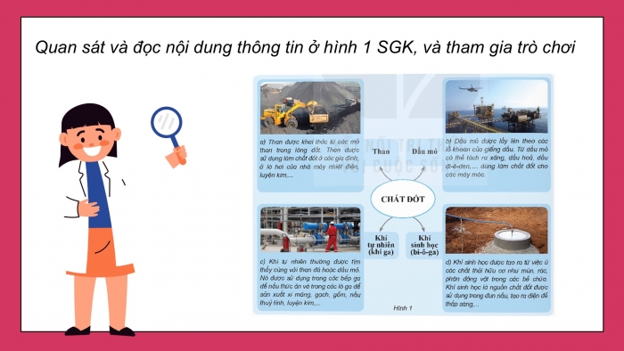 Giáo án điện tử Khoa học 5 kết nối Bài 10: Năng lượng chất đốt