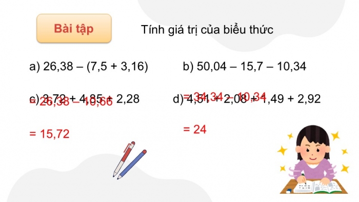 Giáo án PPT dạy thêm Toán 5 Chân trời bài 30: Em làm được những gì?