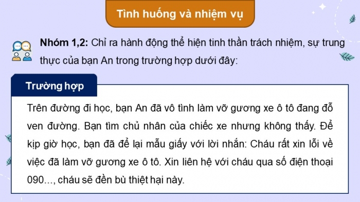 Giáo án điện tử Hoạt động trải nghiệm 12 kết nối Chủ đề 3 Tuần 1