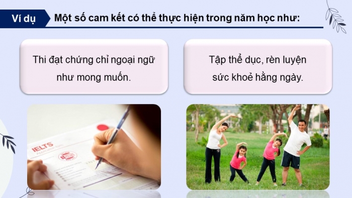 Giáo án điện tử Hoạt động trải nghiệm 12 cánh diều Chủ đề 3: Làm chủ bản thân và sống có trách nhiệm (P3)