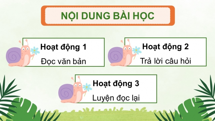 Giáo án điện tử Tiếng Việt 5 kết nối Bài 29: Phim hoạt hình Chú ốc sên bay