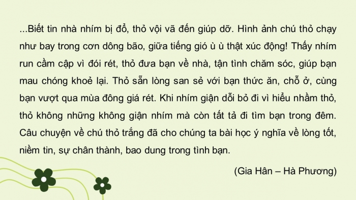 Giáo án điện tử Tiếng Việt 5 kết nối Bài 29: Tìm hiểu cách viết đoạn văn giới thiệu nhân vật phong một bộ phim hoạt hình