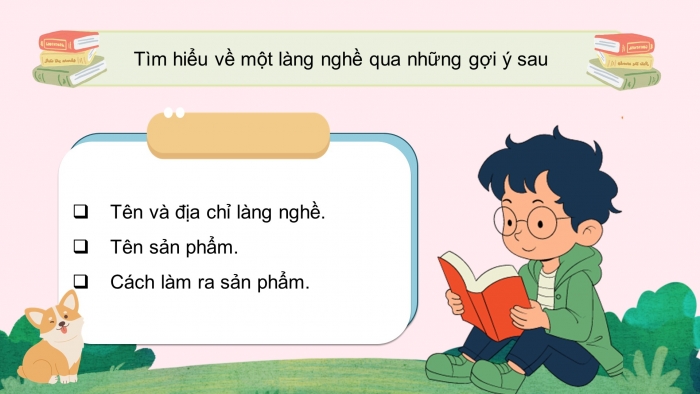 Giáo án điện tử Tiếng Việt 5 chân trời Bài 2: Giới thiệu về một làng nghề