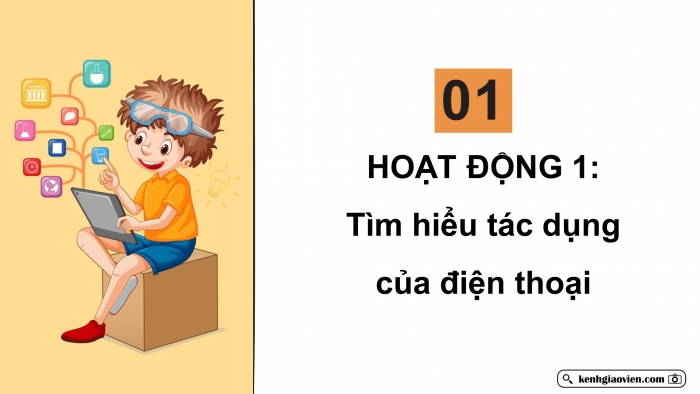 Giáo án điện tử Công nghệ 5 cánh diều Bài 6: Sử dụng điện thoại