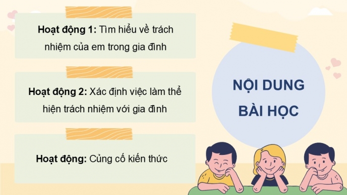 Giáo án điện tử Hoạt động trải nghiệm 5 kết nối Chủ đề Gia đình đầm ấm - Tuần 17