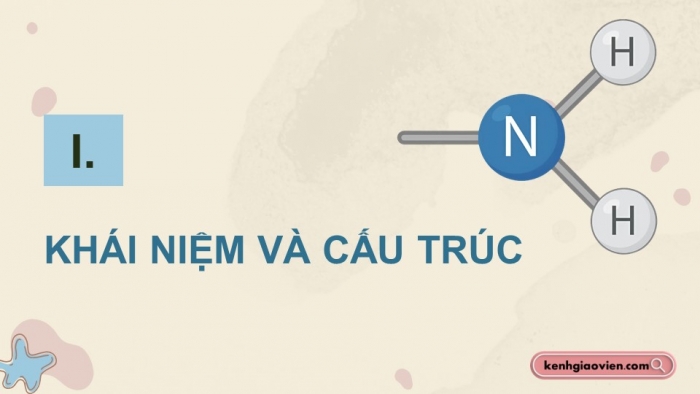 Giáo án điện tử Hoá học 12 chân trời Bài 6: Amine