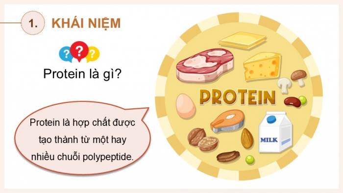 Giáo án điện tử Hoá học 12 chân trời Bài 8: Protein và enzyme