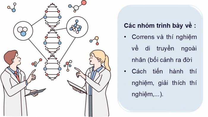 Giáo án điện tử Sinh học 12 kết nối Bài 15: Di truyền gene ngoài nhân