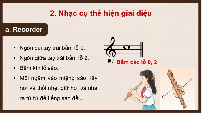 Giáo án điện tử Âm nhạc 5 kết nối Tiết 14: Nhạc cụ Nhạc cụ thể hiện tiết tấu và nhạc cụ thể hiện giai điệu, Ôn bài hát Duyên dáng mùa xuân