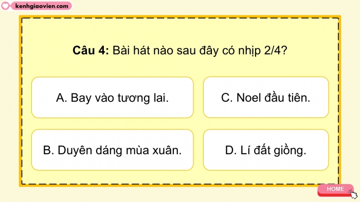 Giáo án điện tử Âm nhạc 5 kết nối Tiết 17 + 18: Ôn tập cuối học kì 1