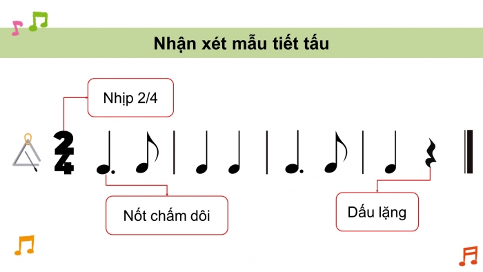 Giáo án điện tử Âm nhạc 5 chân trời Tiết 4: Nhạc cụ, nhạc tiết tấu, nhạc cụ giai điệu. Nhà ga âm nhạc