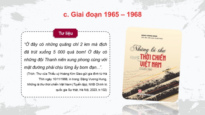 Giáo án điện tử Lịch sử 12 cánh diều Bài 8: Cuộc kháng chiến chống Mỹ, cứu nước (1954 - 1975) (P2)