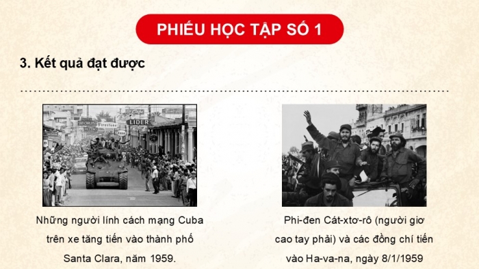 Giáo án điện tử Lịch sử 9 cánh diều Bài 11: Khu vực Mỹ La-tinh từ năm 1945 đến năm 1991 (P2)