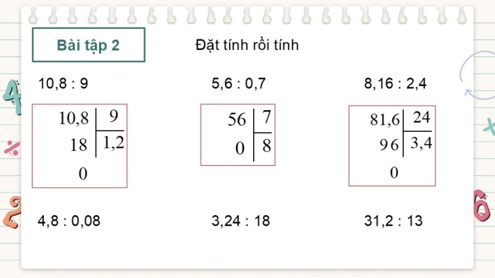 Giáo án điện tử Toán 5 cánh diều Bài 39: Luyện tập chung