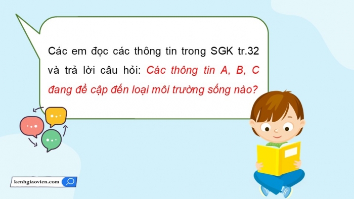 Giáo án điện tử Đạo đức 5 cánh diều Bài 6: Môi trường sống quanh em