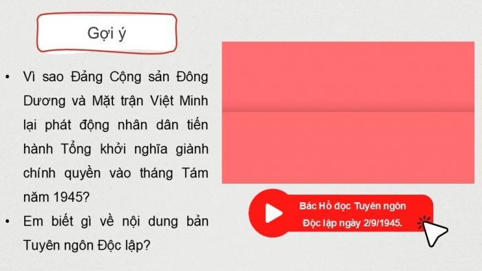 Giáo án điện tử Lịch sử 9 cánh diều Bài 6: Việt Nam từ năm 1930 đến năm 1945 (P3)