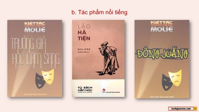 Giáo án điện tử Ngữ văn 12 chân trời Bài 5: Đối tượng và những khó khăn của hài kịch (Mô-li-e)