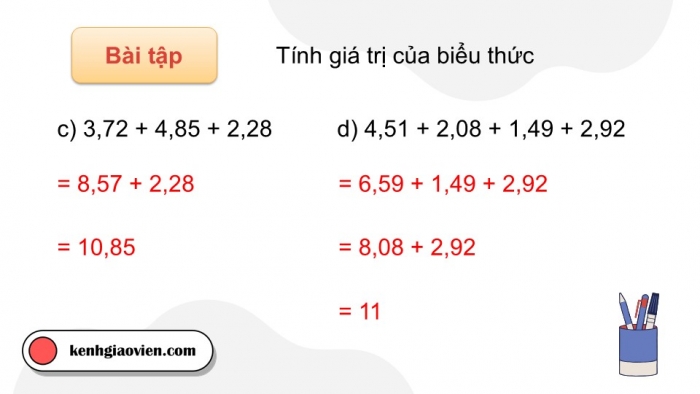 Giáo án PPT dạy thêm Toán 5 Chân trời bài 30: Em làm được những gì?