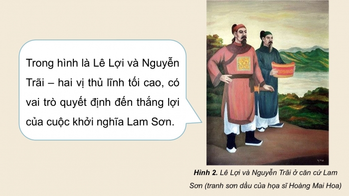 Giáo án điện tử Lịch sử và Địa lí 5 kết nối Bài 12: Khởi nghĩa Lam Sơn và Triều Hậu Lê