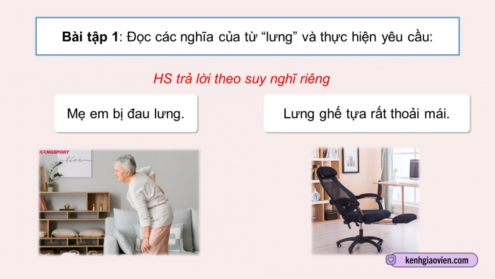 Giáo án điện tử Tiếng Việt 5 chân trời Bài 7: Luyện tập sử dụng từ ngữ