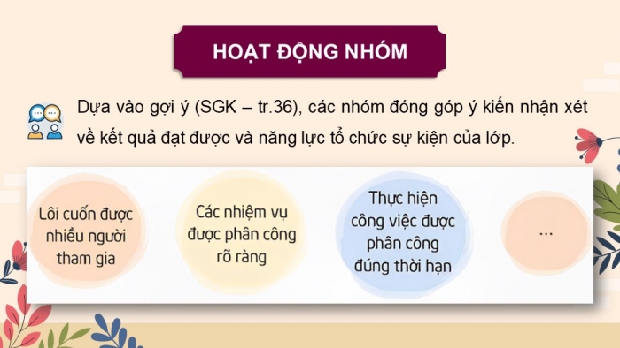 Giáo án điện tử Hoạt động trải nghiệm 5 kết nối Chủ đề Tôn sư trọng đạo - Tuần 12