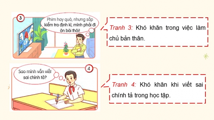 Giáo án điện tử Đạo đức 5 chân trời Bài 4: Em nhận biết khó khăn trong học tập và cuộc sống