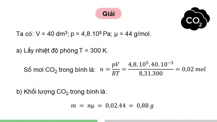 Giáo án điện tử Vật lí 12 cánh diều Bài tập Chủ đề 2