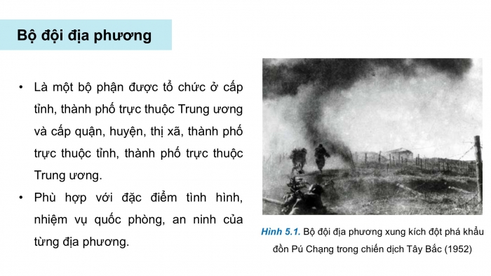 Giáo án điện tử Quốc phòng an ninh 12 cánh diều Bài 5: Truyền thống và nghệ thuật đánh giặc giữ nước của địa phương