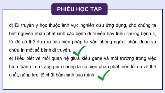 Giáo án điện tử Sinh học 12 kết nối Bài 13: Di truyền học người và di truyền y học