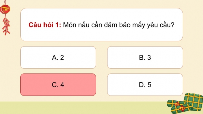 Giáo án điện tử Công nghệ 9 Chế biến thực phẩm Cánh diều Bài 7: Chế biến thực phẩm có sử dụng nhiệt (P3)